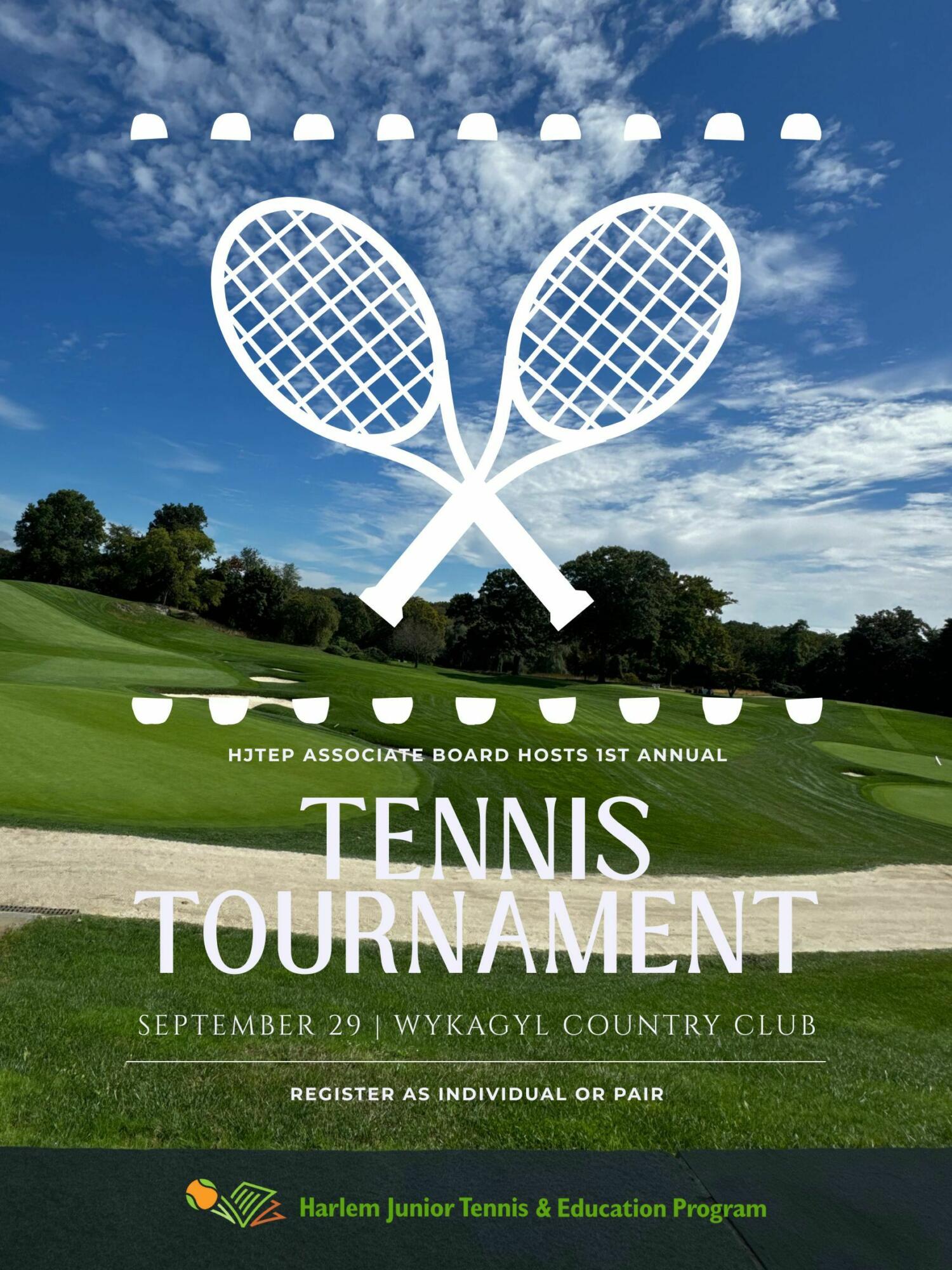 Assoc Bd Tennis Event Flyer